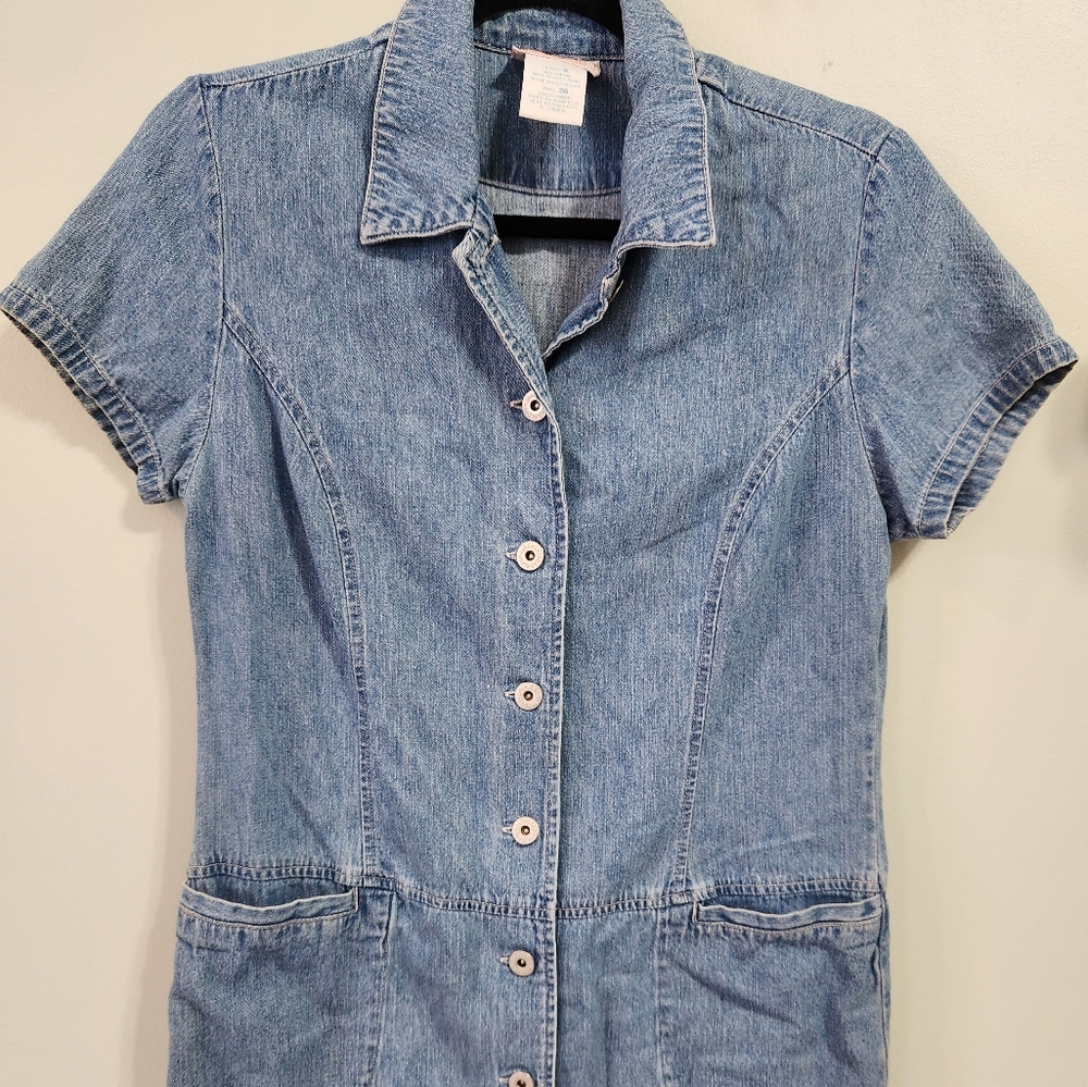 Faded Glory Jean Style Dress Size 4